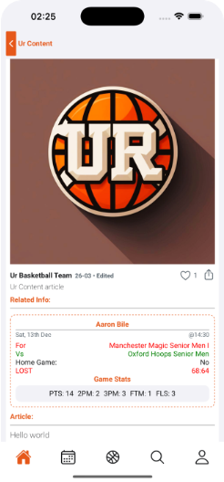 Ur Content article